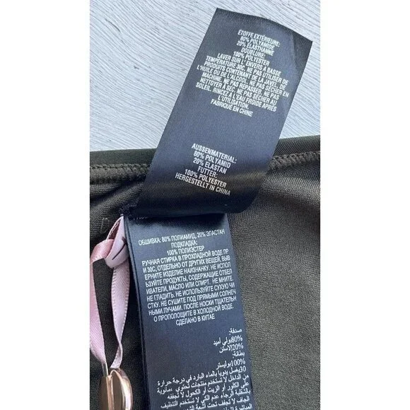 Ted Baker London Pikaa Halter one piece Swimsuit Khaki size 4 = US Size 10 - Picture 4 of 11